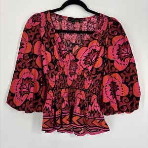 House Of Harlow x Revolve Prink Floral Top - Size XS